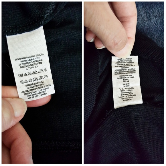 $25⬇️ Free People Black Ribbed  Scoop Neck Tank - Picture 7 of 7